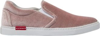 Scarosso Asia Rose Velvet - Dames - Sneakers - Roze - 36 EU - Schoenen