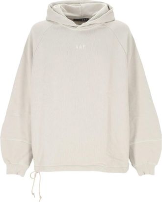 Applied Art Forms Hoodie met capuchon en trekkoord - Beige