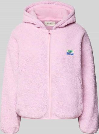 American Vintage American Vintage Jacke aus Teddyfell Modell HOKTOWN in Hellrosa Melange, Gr&ouml;&szlig;e XS/S