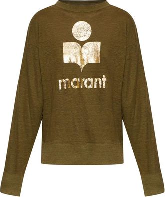 Isabel Marant Camiseta Klowia - Tops - Mujer - Verde - M