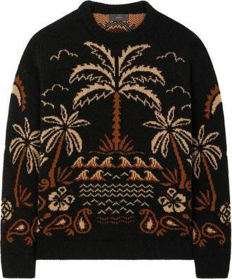 Alanui Maglione Glimpse of Eden - Nero