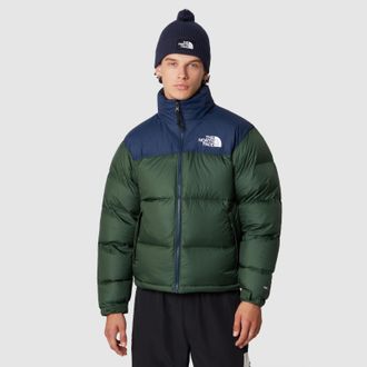 The North Face Mens Mens 1996 Retro Nuptse Jacket - Dark Green Nylon - Size X-Small