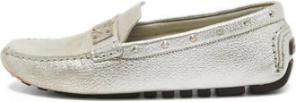 Louis Vuitton Mocassini metallizzati - Argento