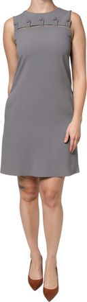 Emporio Armani Round Neck Sleeveless A-line Mini Womens Dress (Pre-Owned)