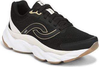 Ryk&auml; Rezorb Max Classic Walking Sneaker in Black at Nordstrom, Size 6.5