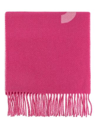 Jacquemus Scarf With Logo And Fringe