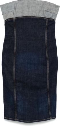 Dsquared2 Abito corto denim - Blu