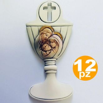 Trade Shop Trade Shop - Set 12pz. Bomboniere Nativita Calice Cresima Giuseppe Madonna Bambino Appendino