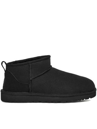 UGG Classic Ultra Mini Black Slip On