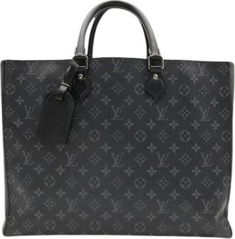 Louis Vuitton Pre-owned Grand Sac Tote - Heren - Vintage Shopper - Zwart - ONE Size - Vintage