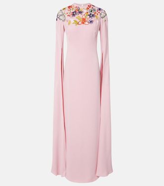 Costarellos Embroidered gown