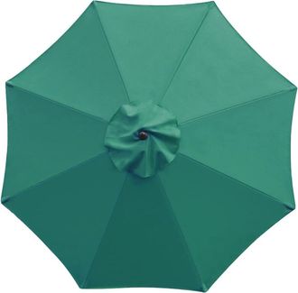 OEM Toldo De Repuesto Para Sombrillas De Patio, Toldo Universal Para Exteriores Con Aberturas De Ventilaci&oacute;n, Fabricado En Tejido De Fibra De Poli&eacute;ster Pr