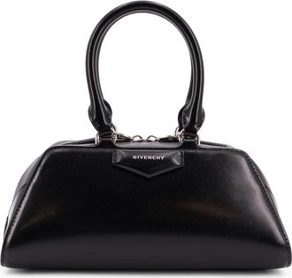 Givenchy Mini Antigona East-West Tas - Dames - Handtassen - Zwart - ONE Size - Leer - Tassen