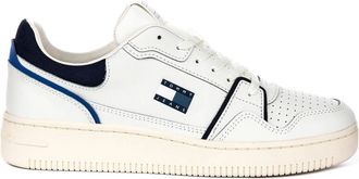 Tommy Jeans Sneakers, male, White, 10 UK, TJM Retro Baskt Trainers