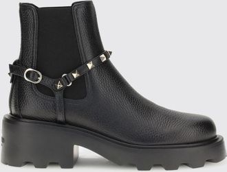 Valentino Garavani Stivaletto Chelsea Rockstud Valentino Garavani in pelle