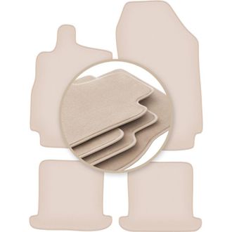 OEM Alfombrillas Beige Premium Para Renault Megane Iii Cabrio 2008-2015