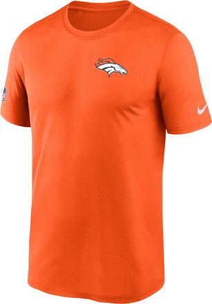 Nike Denver Broncos Legend Small Logo Nike Mens Dri-FIT NFL T-Shirt in Orange | 02TI89N8W-FEJ
