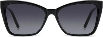Carolina Herrera Occhiali da sole cat-eye - Nero