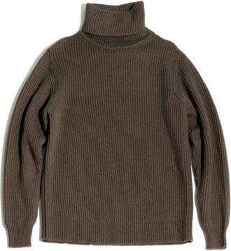 Fortela Vittorio High Neck Sweater in Khaki1 at Nordstrom, Size X-Large Eu