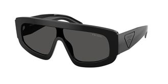 Prada PR D10S 16K08Z Mens Sunglasses Black Size 124