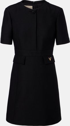 Valentino Crepe Couture VGold minidress