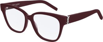 Saint Laurent SLM33006 Cat-Eye Acetate Eyeglasses - Black