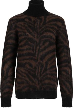 P.A.R.O.S.H. Lamu 813 Turtleneck - Dames - Coltruien - Bruin - S - Truien & Vesten