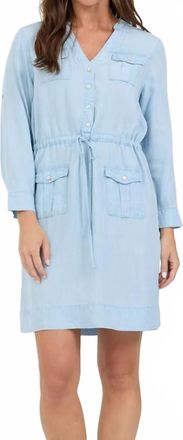 Dear John Denim Letty Mini Dress In Carolina Blue