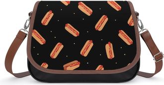 Generic Hot Dog Fashion Womens Crossbody Bags Novelty Handbag Shoulder Bag Purse