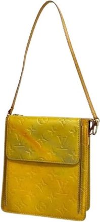 Louis Vuitton Pre-owned Shoulder Bag - Dames - Vintage Schoudertas - Geel - ONE Size - Vintage