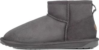 Emu suede ankle boots - women - Merino/Suede/Rubber - 39 - Grey