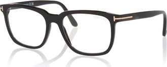 Tom Ford 55mm Square optical glasses in Black at Nordstrom