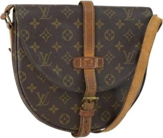 Louis Vuitton Pre-owned Cross Body Bags, female, Brown, Size: ONE SIZE Pre-owned Canvas Cross Body Bag