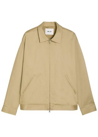 Nn.07 Petrus Stretch-cotton Jacket - Khaki - XL