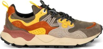 Flower Mountain Sneakers con inserti a contrasto - Marrone