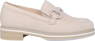 Gabor Beige Loafers - Comfortabele Nubuck Stijl - Dames - Loafers - Beige - 39 EU - Schoenen