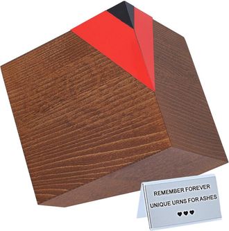 OEM Urna Funeraria Geom&eacute;trica De Madera Para Adultos Urna Funeraria Geom&eacute;trica De Madera Para Adultos