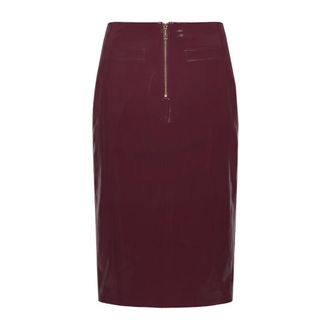 Self Portrait Dames, Rokken, Paars, Maat: 2XS Viscose