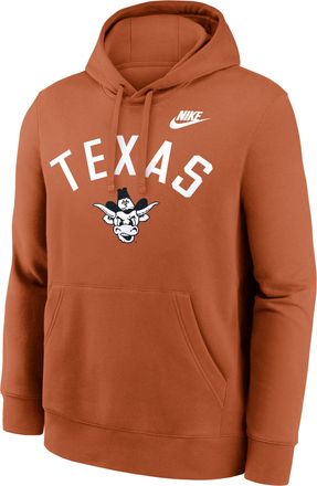 Nike Texas Legacy Arch Club Nike Mens College Pullover Hoodie in Orange | NKDK81FTXV-N9R