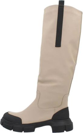 Noa Harmon High Boots - Dames - Hoge Laarzen - Beige - 39 EU - Schoenen