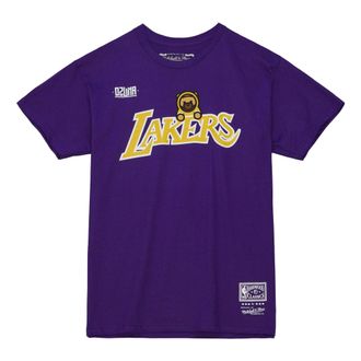 Mitchell & Ness x Ozuna T-Shirt Los Angeles Lakers SSTE5279-LALYYPPPPURP