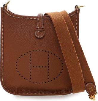 Herm&egrave;s Pre-owned Hermes Togo Evelyne TPM 16 Ladies W