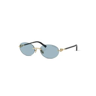 Tiffany & Co. Tf 3104D 602180 Zonnebrillen - Dames - Zonnebrillen - Geel - 56 MM - Accessoires