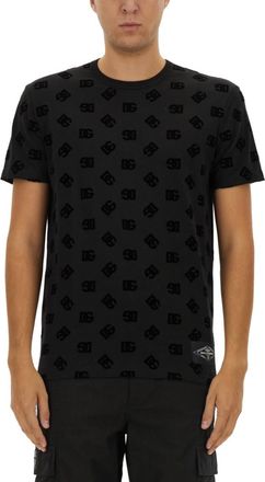 Dolce & Gabbana Black Short Sleeves T-Shirt