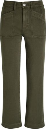 Paige Quincy Slim Straight-leg Jeans - Khaki - 26 (W26 / UK8 / S)