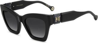 Carolina Herrera HER 0327/S Zonnebril - Dames - Accessoires - Zwart - Maat: 52 MM Poliester