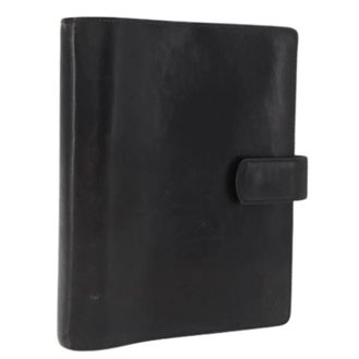 Louis Vuitton Pre-owned Leather Home-Office - unisex - Louis Vuitton Vintage - Vintage Accessories - Black - ONE SIZE - Pre-owned
