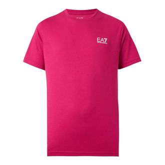 Emporio Armani T-Shirts, male, Pink, Size: S Short Sleeve T-Shirt