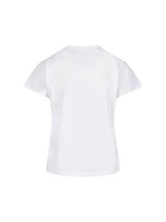Maison Margiela Womens T-Shirts And Polos White Cotton