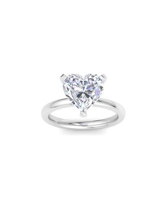 SuperJeweler Superjeweler 14K 4.00 Ct. Tw. Lab-Grown Diamond Ring